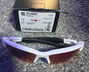 Oakley Sunglasses Flak XS OJ9005 Polished White Prizm Field Kids NEW IN BOX!! - Picture 1 of 2