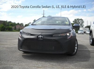 Lebra Front End Mask Cover Bra Fits 2020-2025 TOYOTA COROLLA L , LE ,XLE SEDANS - Image 1 of 4