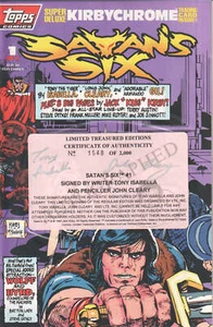 Satan's Six #1 Signed by Tony Isabella & John Cleary COA 1548/2000 Poly Bagged - Picture 1 of 2