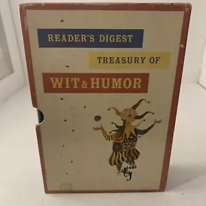 Reader's Digest - Treasury of Wit & Humor - Book Slip Cover 1958 - Book Of Humor - Picture 1 of 14