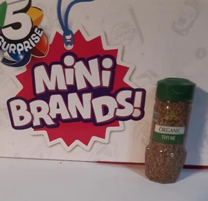 Zuru Sammlerstück Mini Marken - Glas Bio Thymian Mini Replik - Bild 1 von 2