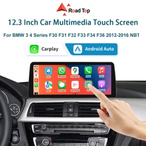 NEW Wireless CarPlay 12.3 inch Touchscreen For BMW 3 / 4 Series F30 F31 F32 NBT - Picture 1 of 9