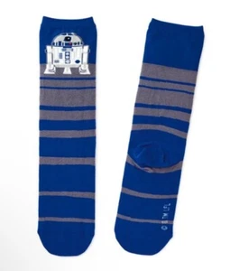 Hallmark Disney Star Wars R2-D2 Kids Novelty Socks Sz M/L Ages 3-6 NWT - Picture 1 of 3