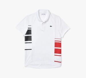 Lacoste Sport Polo Shirt - 6 / XL - White - Brand New w/ Tags - Regular Fit