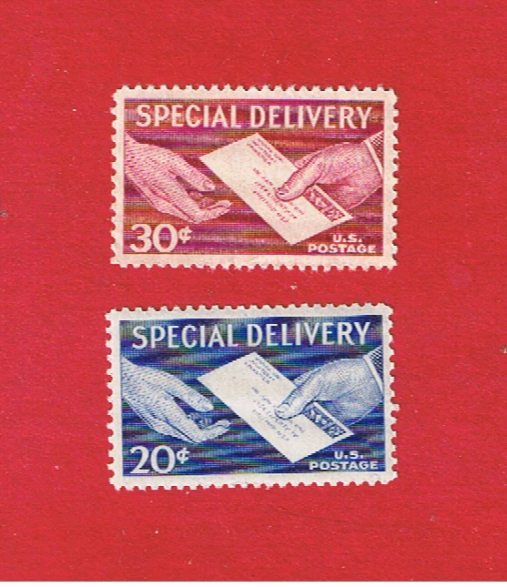 #E20-E21   MNH OG  Special Delivery   Free S/H - Image 1 of 1