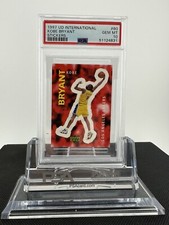 1997 Upper Deck Kobe Bryant 2nd Year PSA 10 GEM MINT International Stickers 🔥🔥