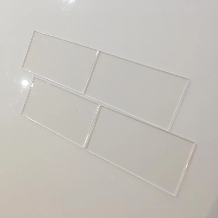 Rettangolare Trasparente 3mm Piastrelle - su Misura Segnaposto Impostazioni per - Immagine 1 di 2