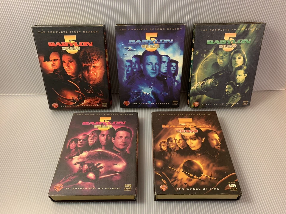 Babylon 5 - Complete TV Series, Season 1-5 (DVD Sets) ** RARE Region 6 (China) - Image 1 of 4