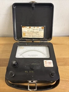 Strumenti Elettrici Weston - Modello 622 - Milliamperes A.C. e D.C. - VINTAGE - Foto 1 di 9