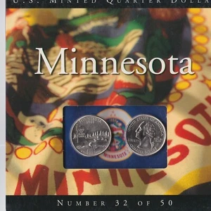 2005 Minnesota U.S. Quarter Uncirculated Collectors Mint Set - Picture 1 of 2