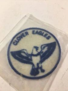 Vintage Clover High School SC Eagles iron on patch 60’s 70’s - Picture 1 of 2