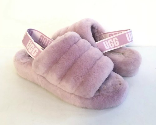 SANDALO SLIP ON UGG FLUFF YEAH SLIDE CALIFORNIA ASTER MOCASSINO US 9 EU 40 UK 7
