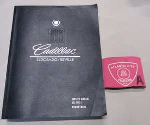 1993 CADILLAC ELDORADO SEVILLE SERVICE MANUAL VOLUME 1 - Picture 1 of 6