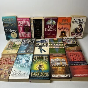 Lot Of 16 Mixed Fiction Paperback Books - Doherty, Follett, Karon, Evanovich - Bild 1 von 3