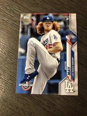 2020 Topps Opening Day-RC-Dustin May #57-Mint - Image 1 of 2