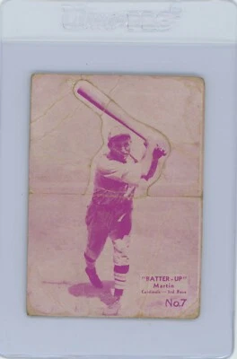 1934 Batter-Up Pepper Martin (Low Grade) - Image 1 of 2