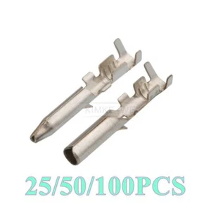 Auto/Kfz 2,3mm-Serie Crimpkontakte Stecker Stift Kontakt Buchsenkontakt Neu - Picture 1 of 5