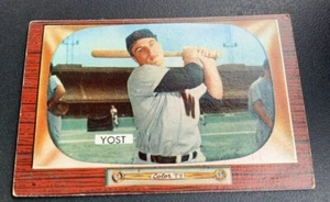 1955 Bowman # 73 Eddie Yost Baseball Card Washington Senators - Picture 1 of 2