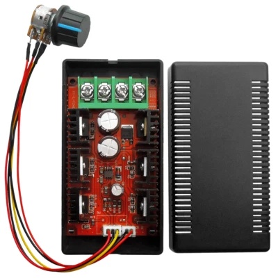 PWM DC Motor Speed Controller Adjustable Variable Switch HHO Driver 12V 24V 48V - Image 1 of 4