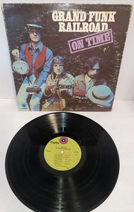 Grand Funk Railroad On Time 12" ROCK LP VINYL ALBUM RECORD 1969 - Foto 1 di 16