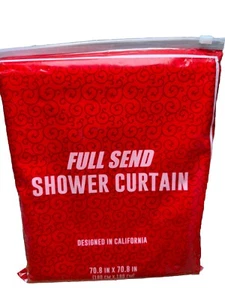 Full Send X Nelk Boys Shower Curtain - Brand New - Picture 1 of 2