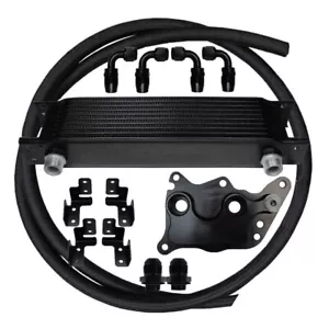 BMW MINI ONE COOPER S 1.6 TURBO R56 R57 R58 KIT RAFFREDDAMENTO OLIO MOTORE TUBO INTRECCIATO - Foto 1 di 6
