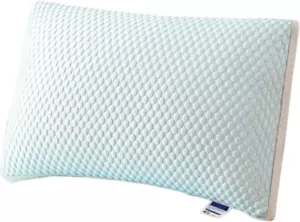Bamboo fabric Bed Sleeping Pillow for Stomach Sleepers Hotel Quality Firm Pillow - Picture 1 of 8