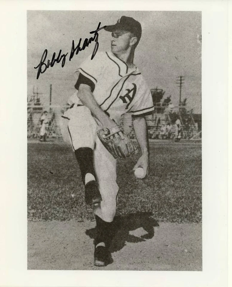 FOTO FIRMADA POR JARRA "BOBBY SHANTZ" (FILADELFIA A's) Foto 1 de 1
