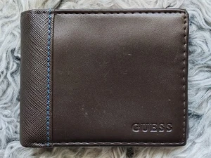GUESS Men's BIFOLD WALLET Credit Card ID Holder ⭐11 Compartments⭐ - Picture 1 of 11