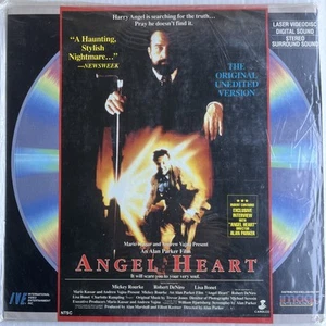 ANGEL HEART (1987) Laser Disc Rare • Mickey Rourke - DeNiro - Picture 1 of 2