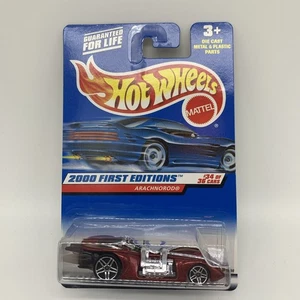 HOT WHEELS ARACHNOROD #34 PRIMERAS EDICIONES 2000 #094 ROJO OSCURO NUEVO VINTAGE - Imagen 1 de 3