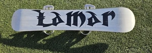 SELTENES LAMAR Pro Modell Snowboard + Cartel Burton Bindung  - Bild 1 von 9
