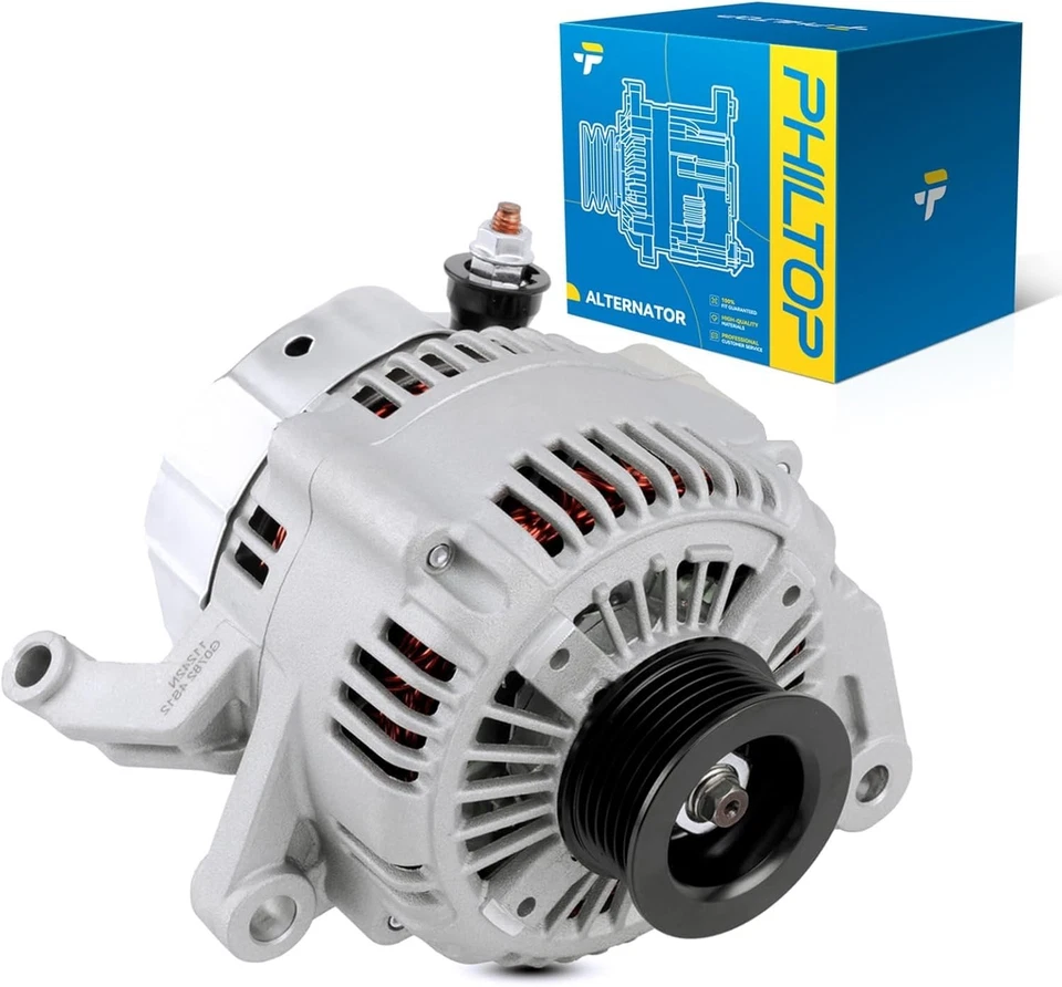 Alternador para Dodge Dakota Mitsubishi Raider 2007 Jeep Liberty 07-09 136A12V Foto 1 de 4