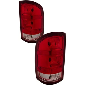 Tail Light Set For GMC Sierra 07-13 SL SLE SLT WT 1st Design CAPA - Picture 1 of 9