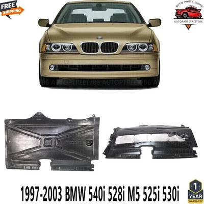 Kit protector contra salpicaduras de motor para BMW 540i 528i M5 1997-2003 525i 530i Foto 1 de 4