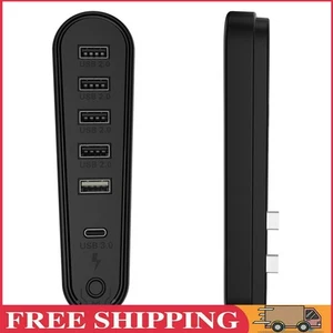 6 Ports USB Hub USB Extender Data Transfer Extender for PlayStation 5 Pro/Slim - Bild 1 von 11