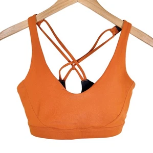 Prana Chakara Sport BH Damen Größe Small orange gepolstert Crossback - Bild 1 von 6