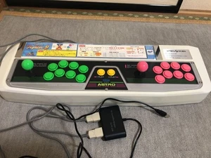 Sega Saturn Virtua Stick Pro HSS-0130 Arcade Controller USED From Japan - Picture 1 of 11