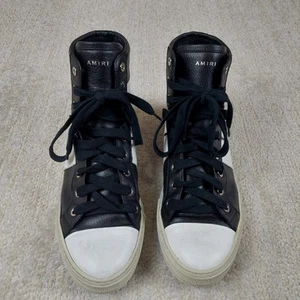 Amiri Sunset High Top Sneaker EU 43 US 10 Schwarz Weiß Leder Original Schuhe - Bild 1 von 11
