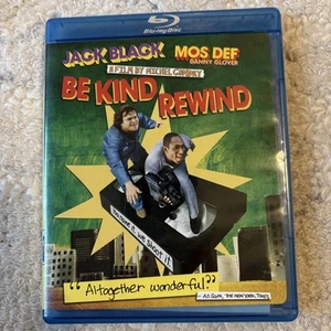 Be Kind Rewind (2008, Blu-ray) Movie Tested Works Free Shipping - Foto 1 di 4