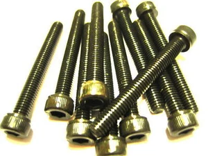10x Stahl Zylinderkopf-Schraube M5x40 DIN912 12.9 Zylinder-Schrauben - Bild 1 von 1