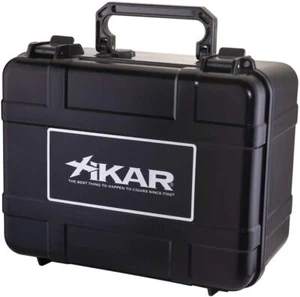 Xikar Travel Humidor for 60 Cigars, New Slim Design, Humidifier Included - Picture 1 of 5