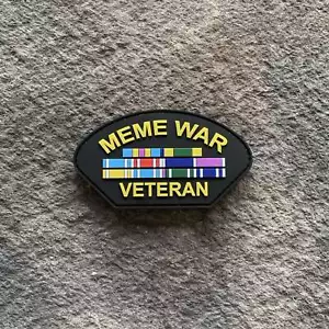 Meme war veteran PVC Patch - Picture 1 of 1