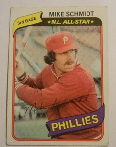 1980 TOPPS BASEBALLKARTE MIKE SCHMIDT #270 PHILADELPHIA PHILLIES - Bild 1 von 6