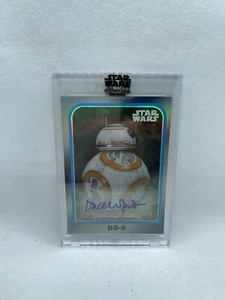 Dave Chapman 2022 Star Wars Signature Series Design Variant BB-8 BB8 Auto