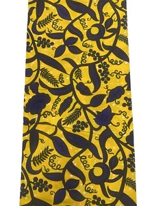 African wax print 100% cotton Ankara 6 yards fabric New Craft/Dress/Skirt  New!! - Picture 1 of 8