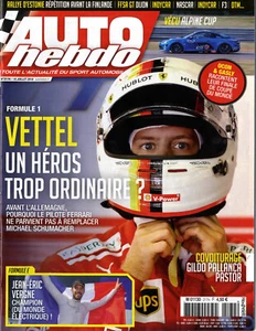 AUTO HEBDO n°2174 18/07/2018 WRC ESTONIE VETTEL HORNER LONDRES-SYDNEY F3 ZANDVOO - Foto 1 di 1