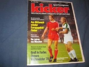 Kicker 27.2.1978 18/78 Bernd Hölzenbein Berti Vogts - Bild 1 von 1