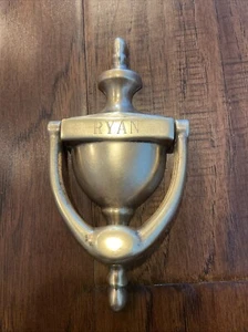Türklopfer aus massivem Messing "RYAN" - Bild 1 von 7