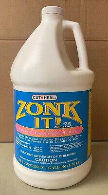 Cut-Heal® Zonk It! Spray  Equine And Dog Insect Control Spray 1 Gal • 49.99$